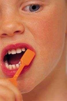 Salud dental infantil: cepillado dental